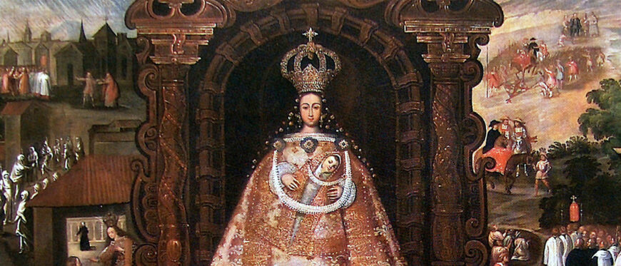 Attributed to Basilio Santa Cruz Pumacallao, The Virgin of Bethlehem, 1661–1700, oil on canvas (Cathedral of Cuzco; photo: Project ARCA)