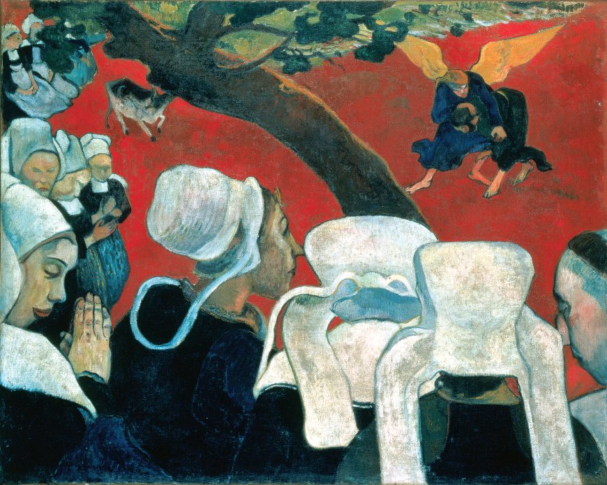 Paul Gauguin, Vision after the Sermon, 1888, oil on canvas, 72.2 x 91 cm (National Galleries of Scotland, Edinburgh)